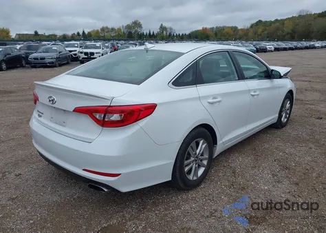 2017 Hyundai Sonata Se z USA, uszkodzony, nr VIN 5NPE24AF9HH565033